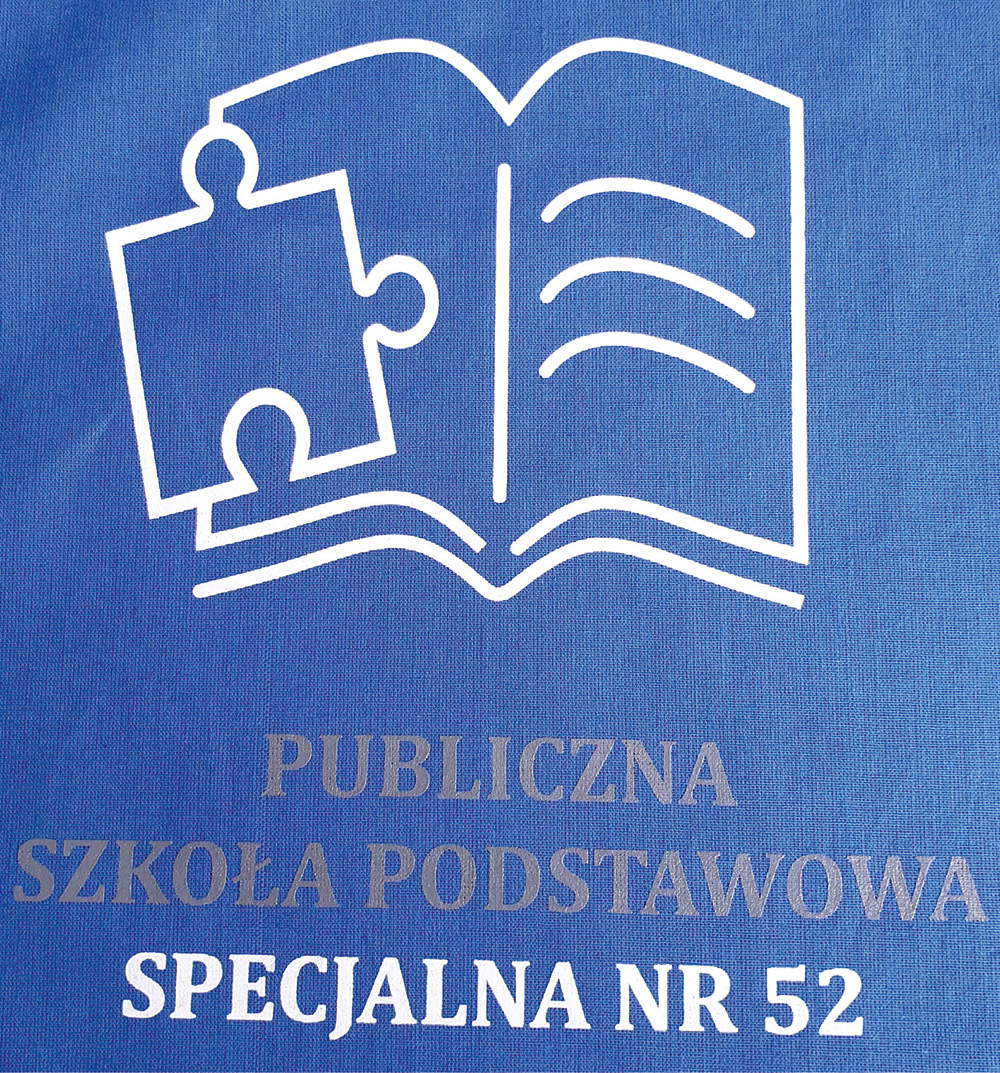 Publiczna Szkoła Podstawowa Specjalna nr 52  (technika: sitodruk)