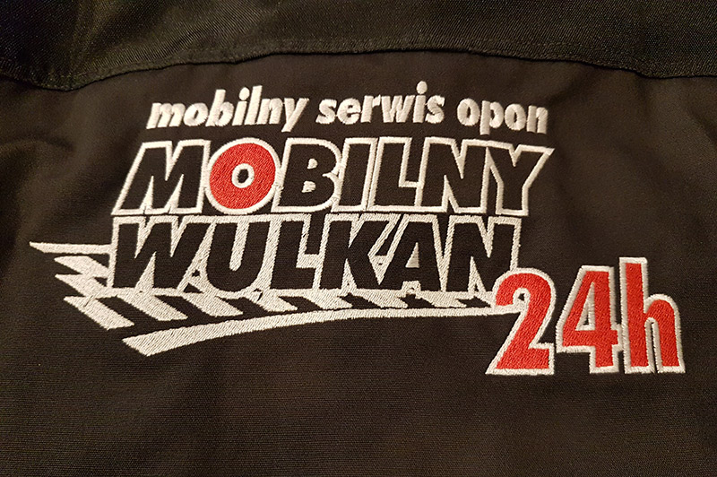 Mobilny Wulkan (technika: haft)